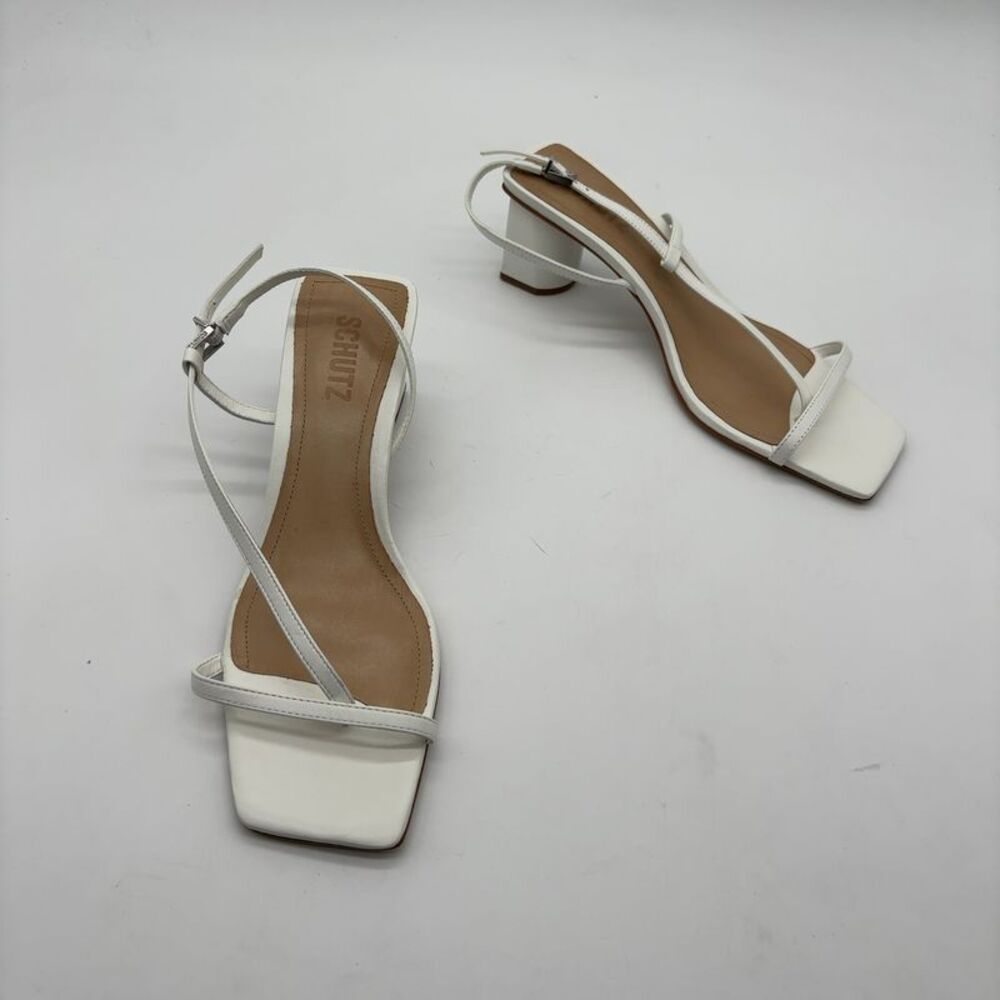 Schutz Leather Sandal in Multicolor